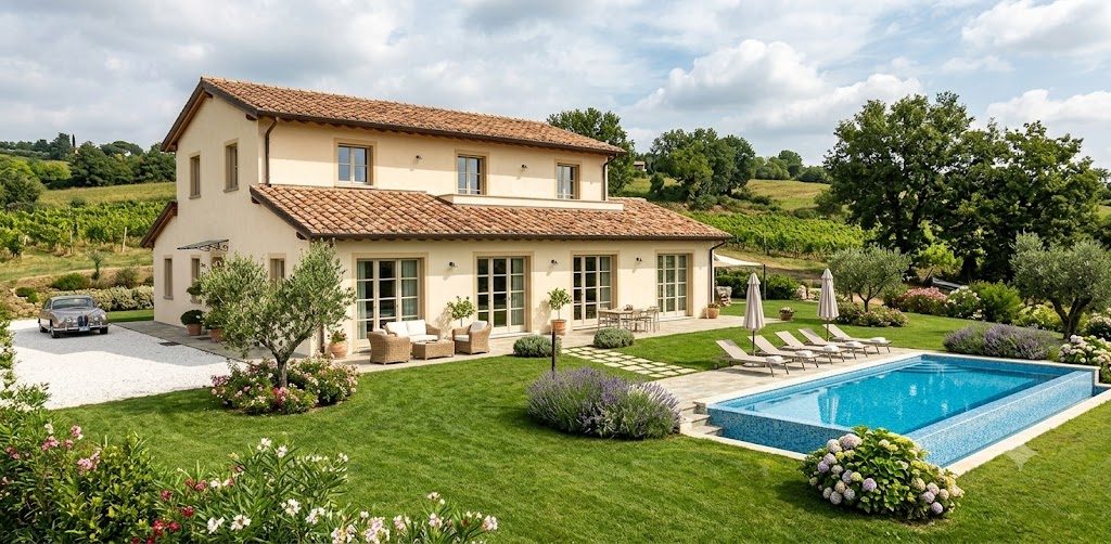 Villa indipendente con giardino e piscina — foto 1