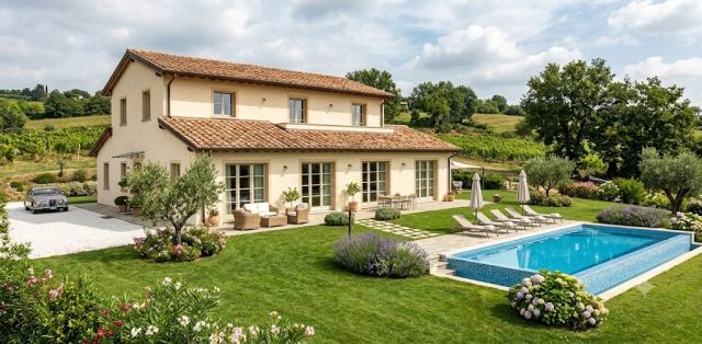 Villa indipendente con giardino e piscina